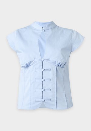 Gina Tricot, KEYHOLE - Μπλούζα - light blue