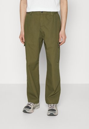 Dr.Denim CALDER CARGO - Pantaloni cargo - dark emerald