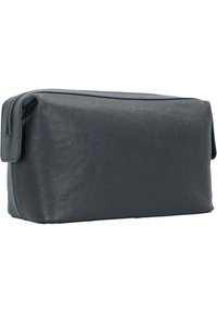 Piquadro BLACK SQUARE KULTURBEUTEL LEDER 23 CM - Toilettas - blue