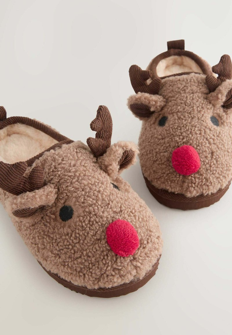 MASOCIO Pantofole Bambino Invernali Peluche Ciabatte Bimbo Neonato - Foto 8