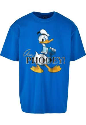 Upscale by Mister Tee DISNEY DONALD PHOOEY  - Trükipildiga T-särk - blue