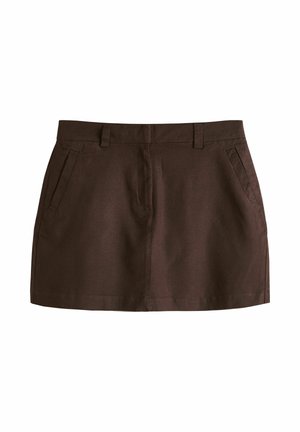 Next, Mini skirts  - chocolate brown