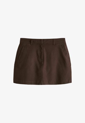 Next, Mini skirts - chocolate brown
