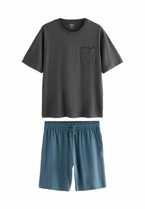 REGULAR FIT - SHORT SLEEVE SET - Pyjama set - slate grey