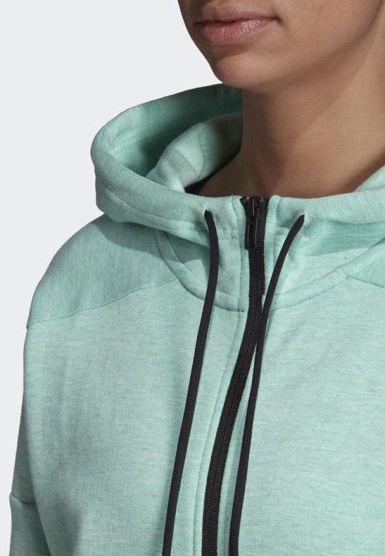 ID STADIUM HOODIE Sweatjacke turquoise ID STADIUM HOODIE Sweatjacke turquoise