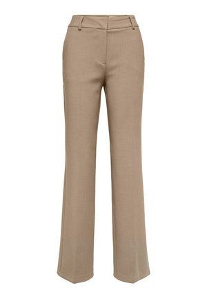 Selected, SLFRITA WIDE - Nohavice - camel melange