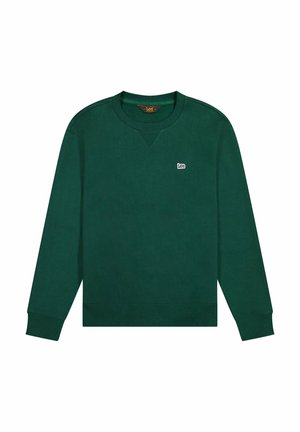 Lee LONG SLEEVE PATCH CREW - REGULAR FIT - Sweatshirt - jade forest