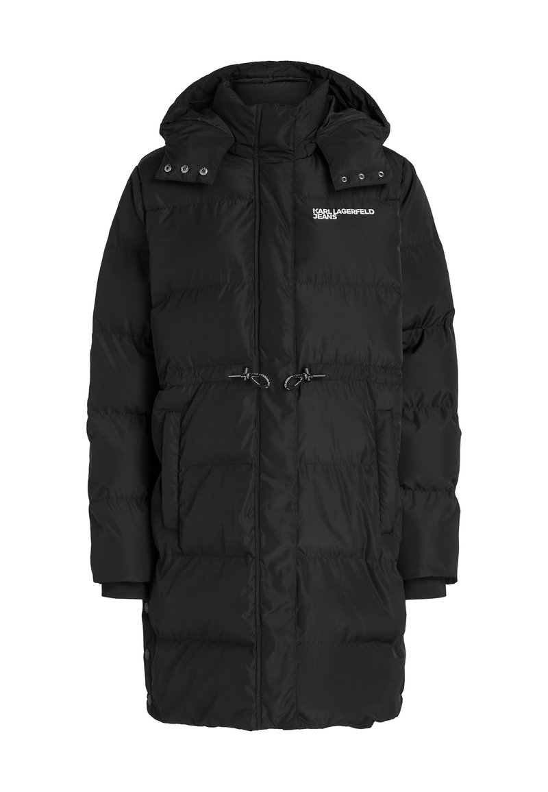 Karl Lagerfeld Jeans Wintermantel zwart Karl Lagerfeld Jeans Wintermantel zwart