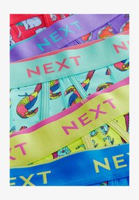 Seleccionado, yellow  red purple animal conversational print