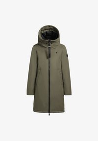 khujo RIAD - Cappotto invernale - dark brown/marrone scuro khujo RIAD - Cappotto invernale - dark brown/marrone scuro