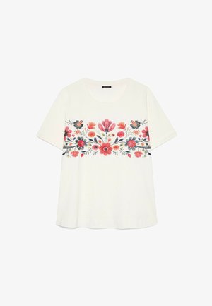 Fiorella Rubino, - T-shirt z nadrukiem