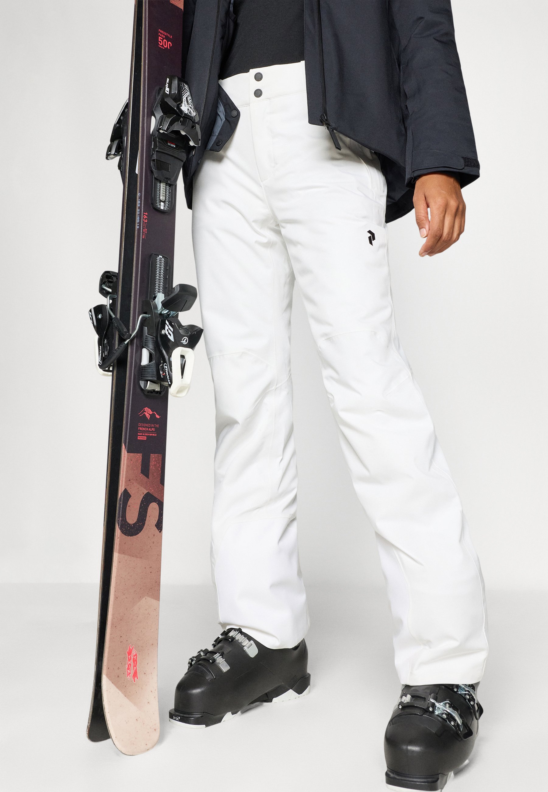 Peak Performance ANIMA INSULATED PANTS - Skidbyxor - offwhite