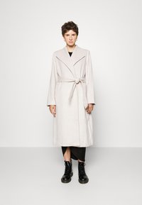 Selected Femme - SLFROSA COAT - Mantel - sandshell melange Miniatuurafbeelding 1