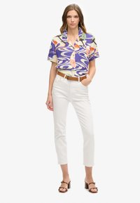 Superdry & Co VINTAGE BEACH RESORT - Blusa - ryusui blue
