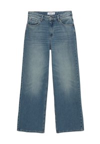 Džínsy voľného strihu - blue denim
