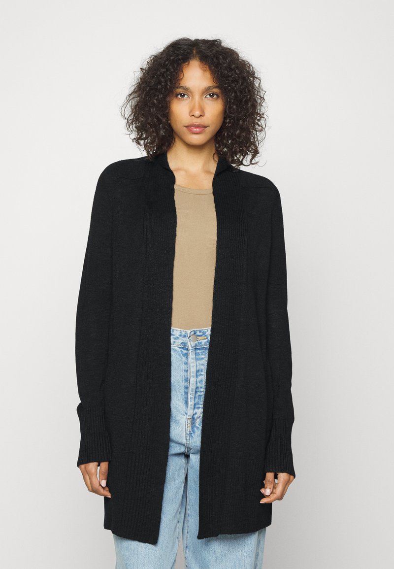 Banana Republic TIMELESS OPEN FRONT Neuletakki black/musta Zalando.fi