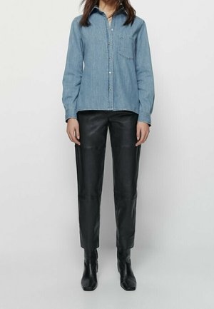 Massimo Dutti Chemisier - light-blue denim
