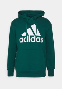 ESSENTIALS BIG LOGO - Felpa con cappuccio - collegiate green