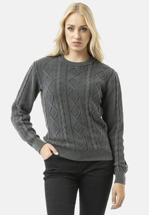 PULLOVER - Pullover - anthrazit