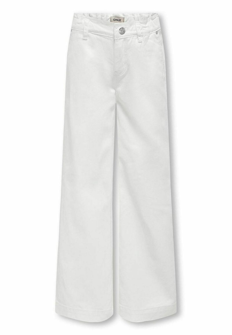 ONLY GIRLS Flared-farkut - white