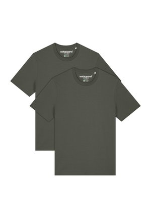 2ER MULTIPACK - T-shirt basique - khaki