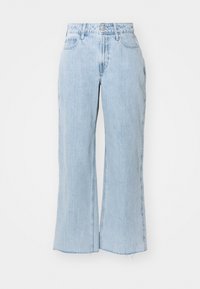 High-Rise Light Wash Baggy Jeans - Široke kavbojke - light-blue denim