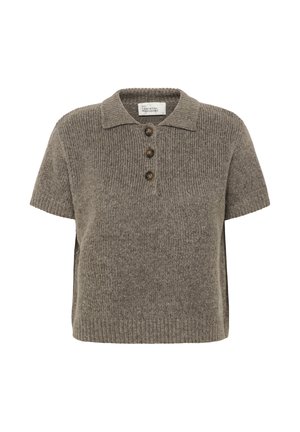 My Essential Wardrobe PALOMA - Polo shirt - brown melange