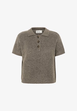My Essential Wardrobe PALOMA - Polo - brown melange