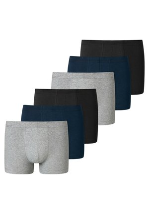 6ER PACK - Boxerkalsong - schwarz / blau / grau