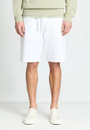 Calliope PANTALONE GINNICO CORTO TINTA UNITA - Pantaloni sportivi - bianco ottico