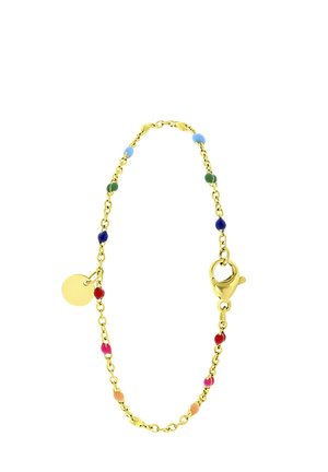 REGENBOOG EMAILLE - Armband - gold-coloured