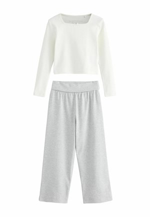 REGULAR FIT - Pyžamo - grey  ecru