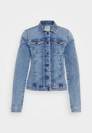 ONLWESTA JACKET - Džinsa auduma jaka - light blue denim