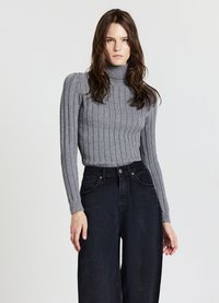 Calliope Strickpullover - grigio scuro melange