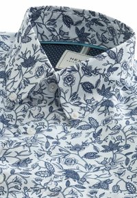 Next OXFORD FIT SHORT SLEEVE REGULAR FIT - Pluus - white blue floral