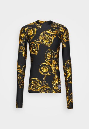 LONG SLEEVE UNISEX - T-shirt à manches longues - black, gold-coloured