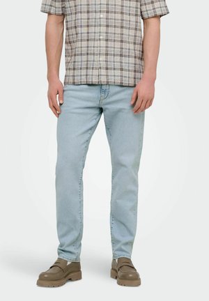 ONSWEFT  - Kavbojke na korenček - light blue bleached denim