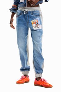 Desigual Relaxed fit jeans - medium wash