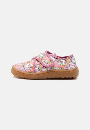 Froddo, BAREFOOT UNISEX - Παντόφλες - white/pink