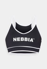 Nebbia WOMEN'S BRA - Športni modrček s srednjo podporo - black