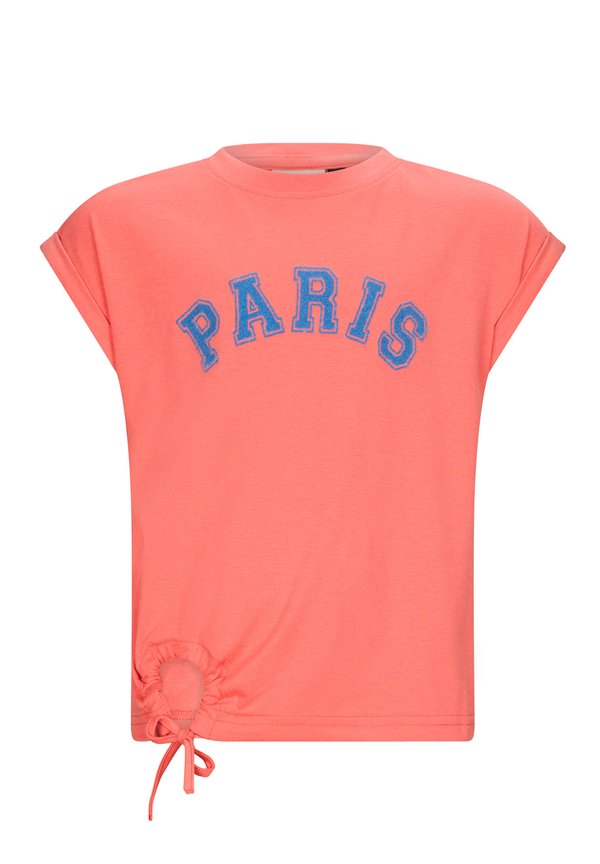 RETOUR POISSY - T-Shirt print - bright coral