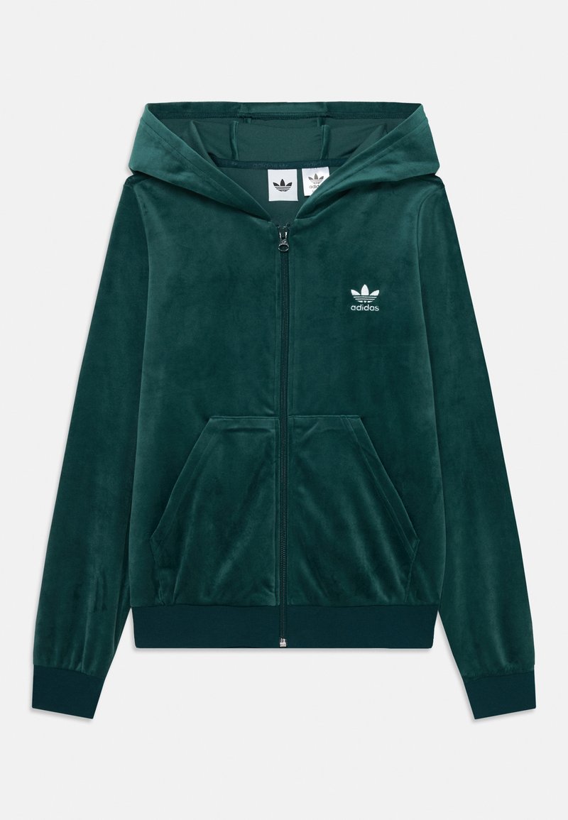 adidas Originals HOODIE - Jaka ar rāvējslēdzēju - aurora ivy/white