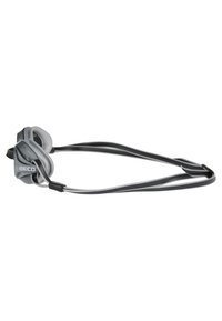 Beco zwemgoggles met siliconen afdichting en band; heeft een grijs en zwart kleurenschema, gestroomlijnd ontwerp en verstelbare pasvorm.