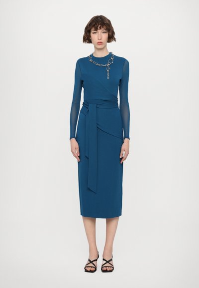 Diane von Furstenberg FINAN DRESS - Kokteilinė suknelė / vakarėlių suknelė - moroccan blue