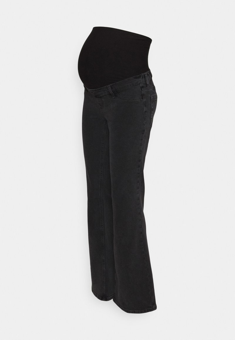 Even&Odd Maternity Flared Jeans black denim Zalando.ch