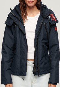 Superdry & Co HOODED MOUNTAIN - Chaqueta outdoor - eclipse navy