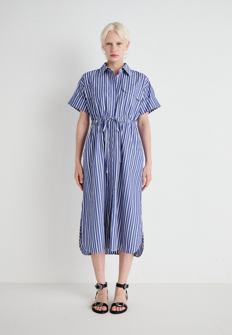 GAP CUTOUT MIDI SHIRTDRESS - Kreklkleita - blue