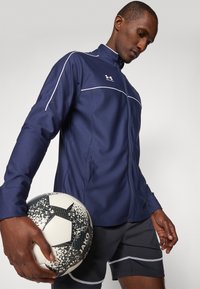 Under Armour CHALLENGER - Športna jakna/jopica - midnight navy/white