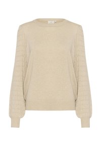 Svetrík - feather gray melange