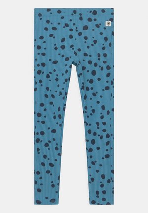 BASIC DOTS UNISEX - Leggings - blue